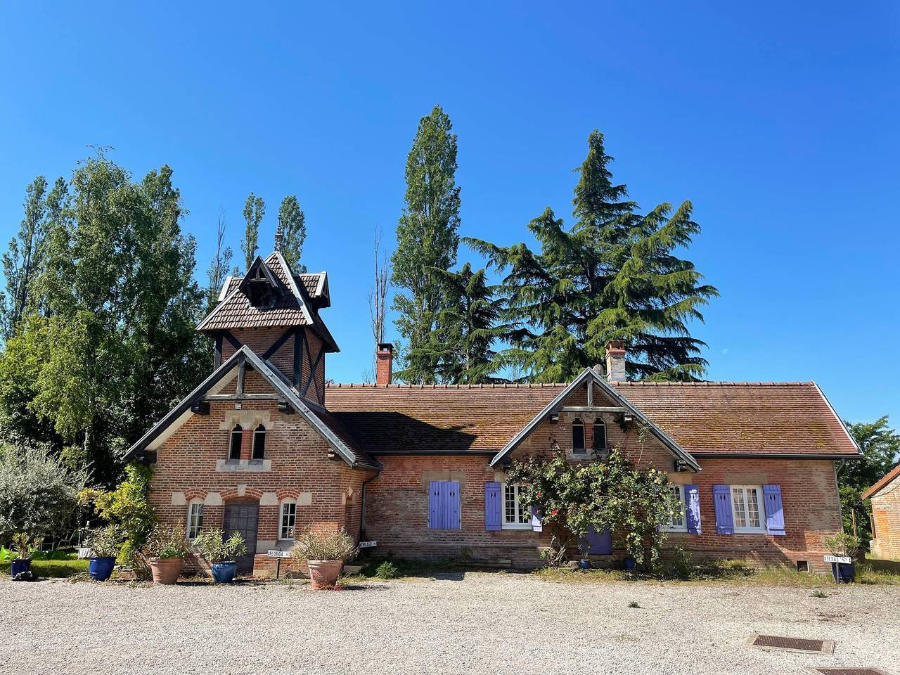 Séjour au Château de Glairans Piscine et Parc in Mervans, Région de Louhans