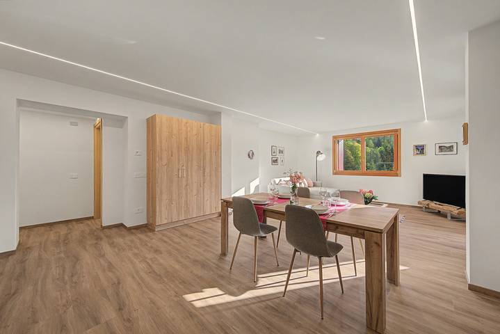Hel lejlighed, Ferielejlighed for 5 personer med balkon in Forno di Zoldo, Val di Zoldo