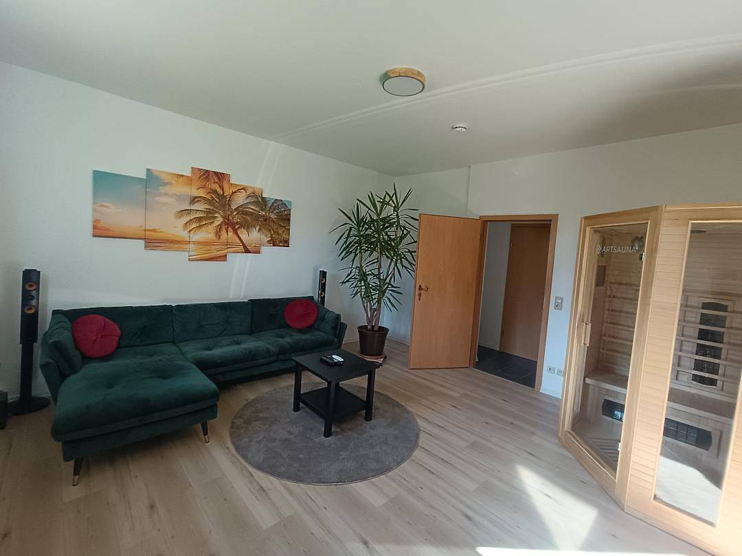 Ganze Wohnung, Neu! Saunawohnung am Grimnitzsee in Grimnitzsee, Joachimsthal