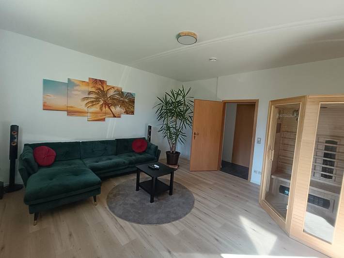 Ferienwohnung für 2 Personen, mit Terrasse und Sauna in Joachimsthal