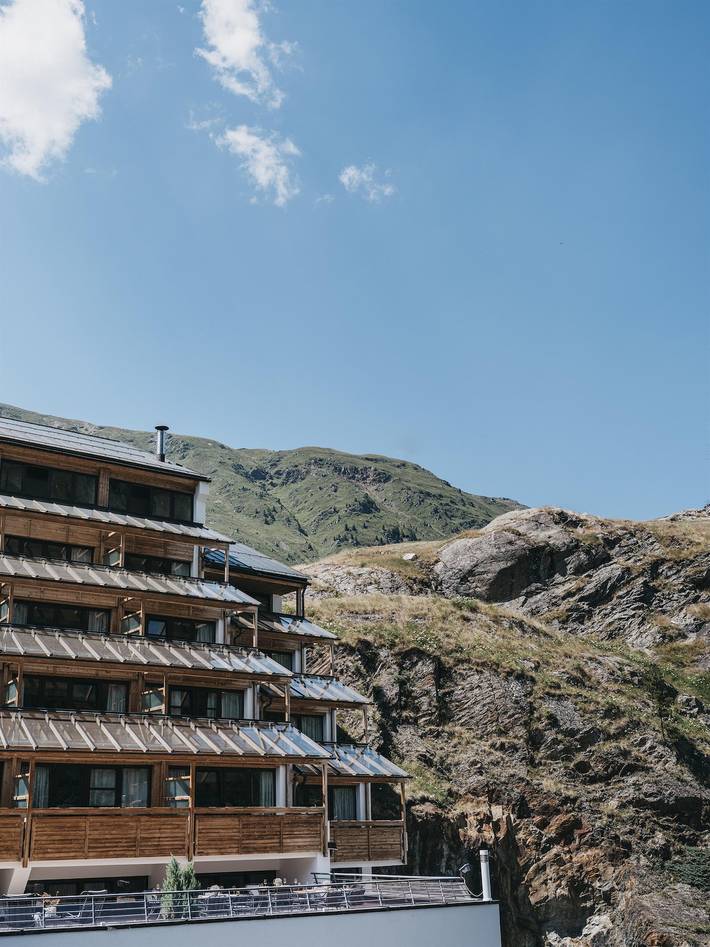 Hotel für 6 Personen, mit Pool und Sauna sowie Balkon, kinderfreundlich in Obergurgl