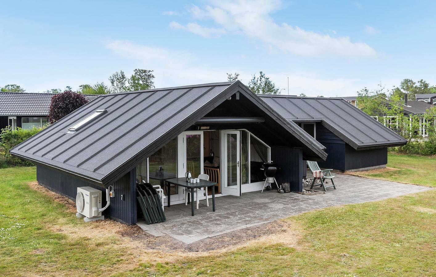 Ferienhaus für 7 Personen mit Terrasse in Grenå Strand, Grenaa