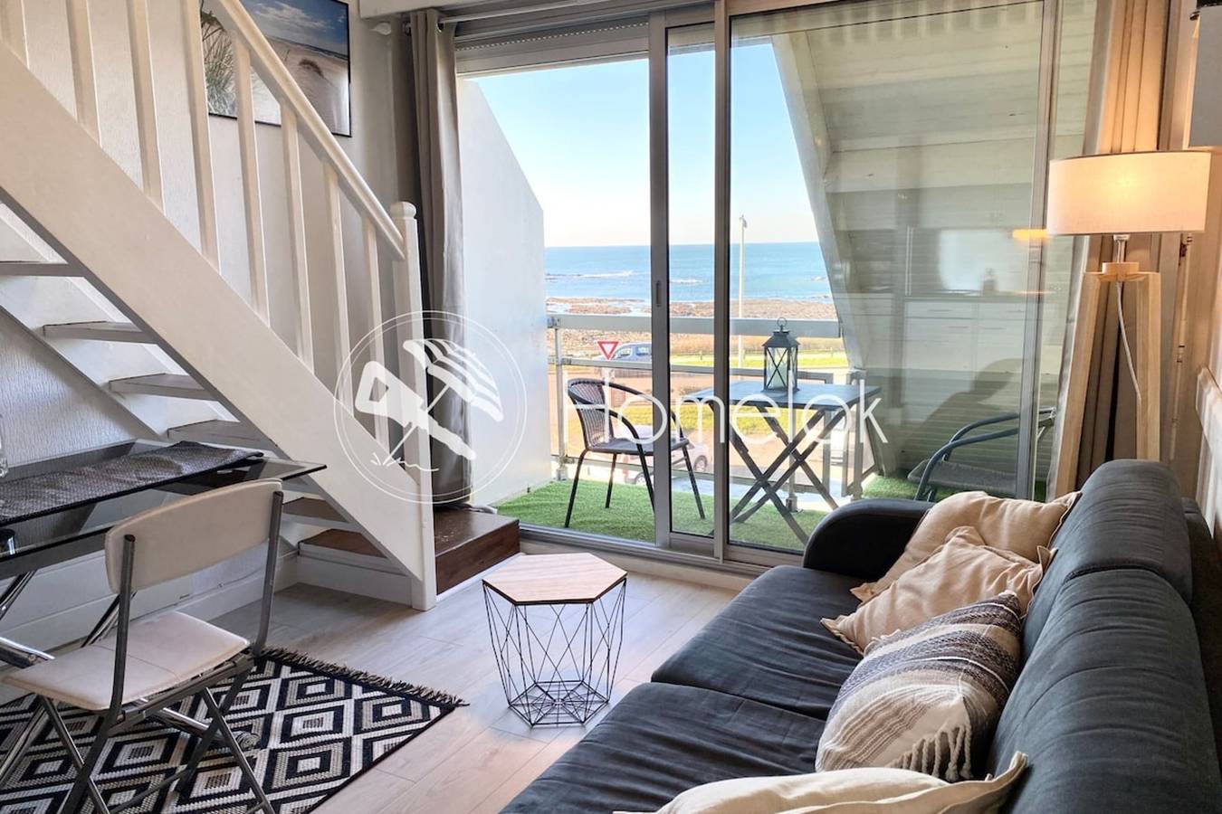 Appartement De Vacances pour 4 Personnes dans Le Fort-Bloqué, Ploemeur