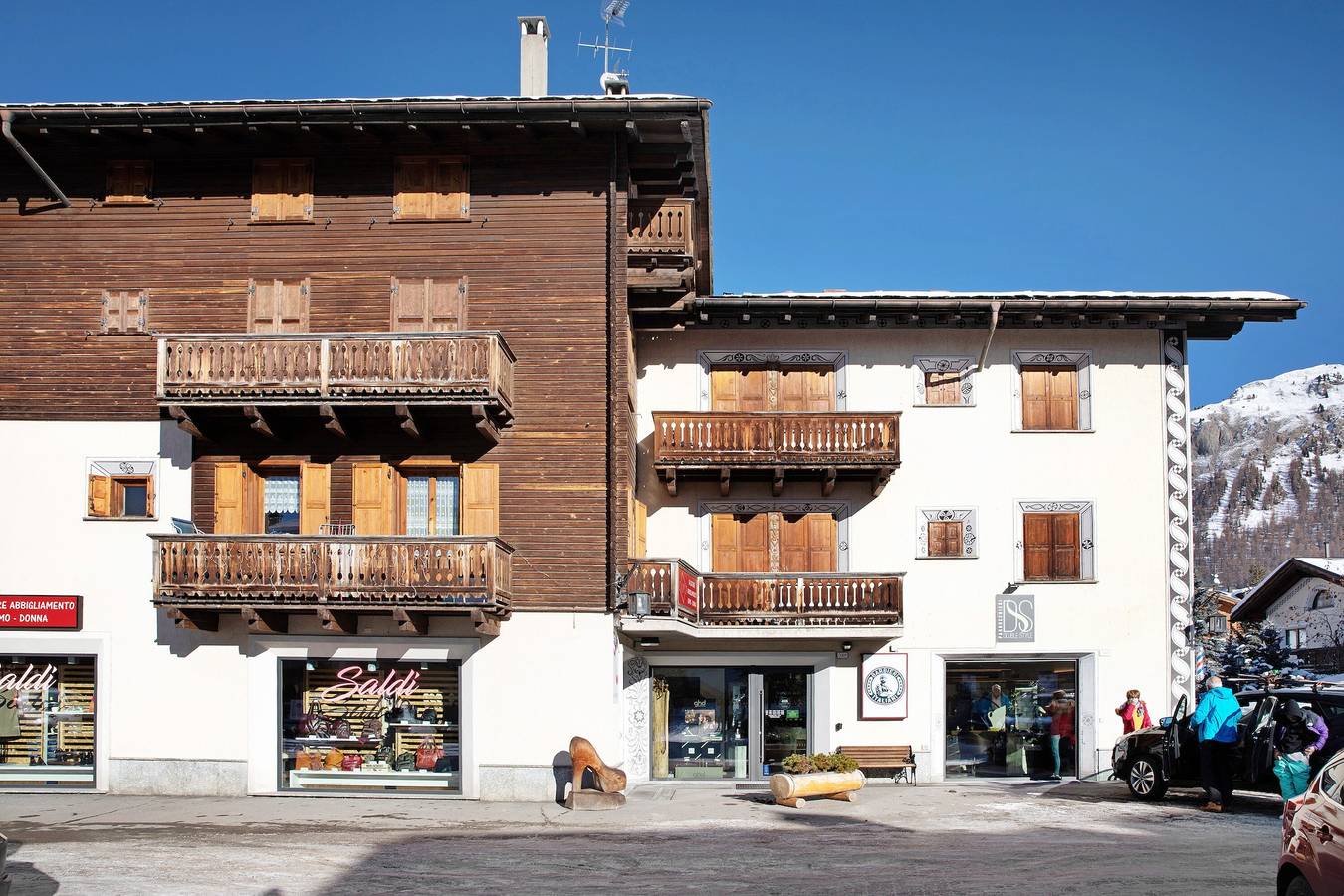 Appartamento intero, Appartamento 'Chalet Meridiana Appartamento 7' con Vista Montagna in Livigno (Borgo), Livigno