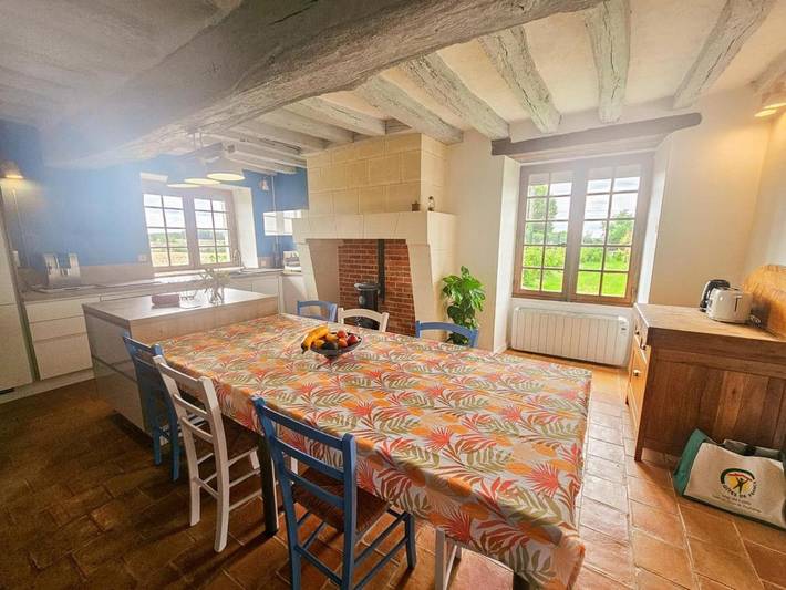 Location de vacances pour 6 personnes, avec jardin et piscine à Sainte-Maure-de-Touraine - 4