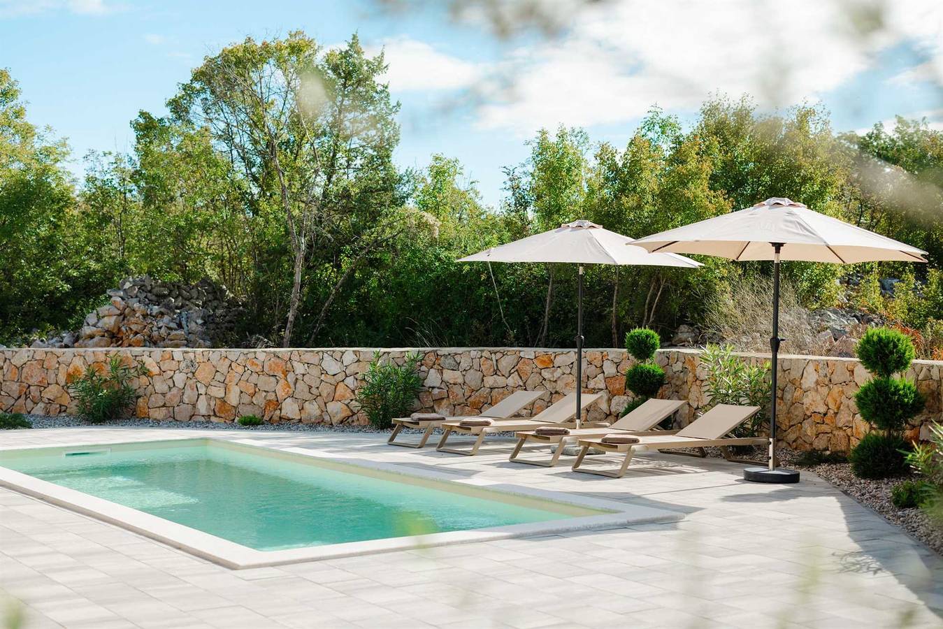 Villa Delight with pool - an oasis of peace on the island of Krk in Kras, Krk