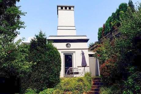 Ferienwohnung für 3 Personen, mit Balkon und Terrasse sowie Garten und Ausblick