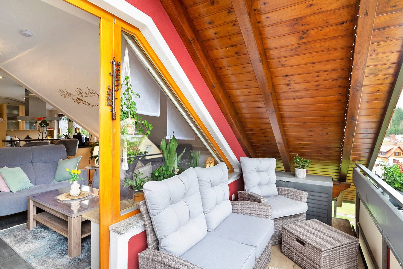 Ganze Wohnung, Ferienwohnung "Mutschler" mit Balkonen & Wlan in Kniebis, Freudenstadt