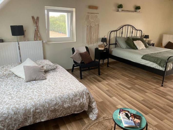 Chambre d’hôte pour 4 personnes, avec piscine et jardin dans l' Aisne - 3
