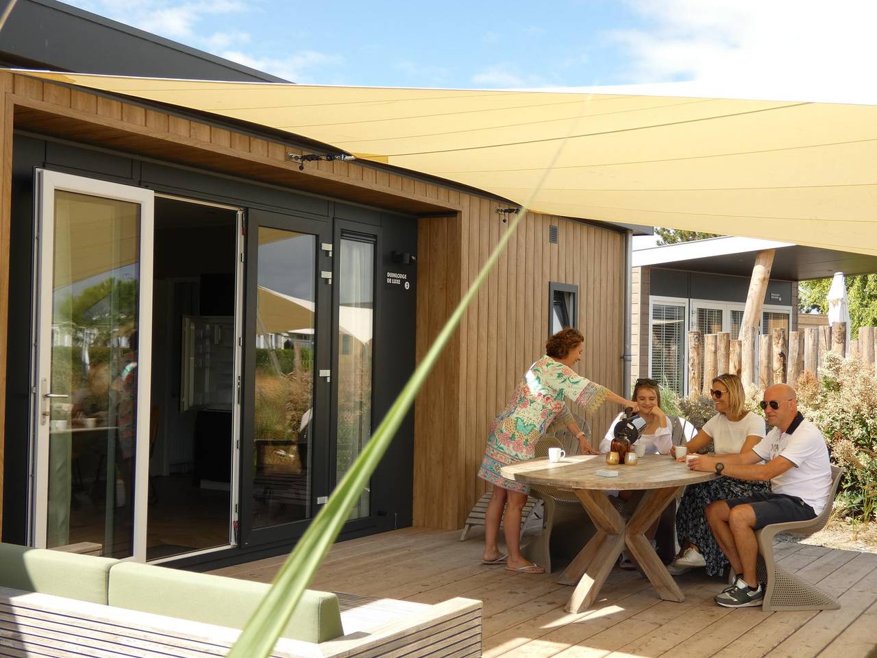 Camping Zonneweelde — Duin Lodge de Luxe voor 4 in Nieuwvliet, Côte de Zeeland