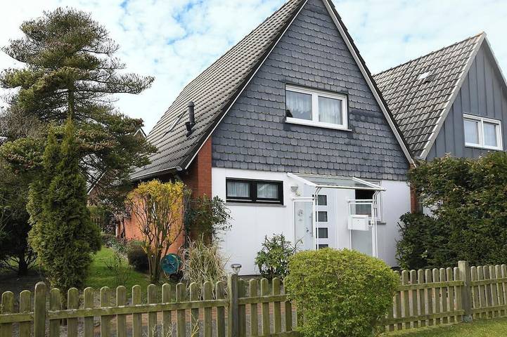 Ferienhaus für 4 Personen, mit Terrasse und Garten auf Borkum