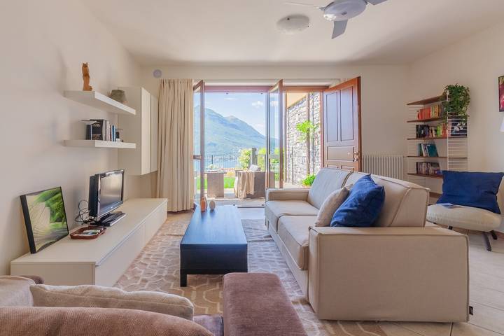 Gîte pour 4 personnes, avec jardin et vue sur le lac dans Perledo - 4