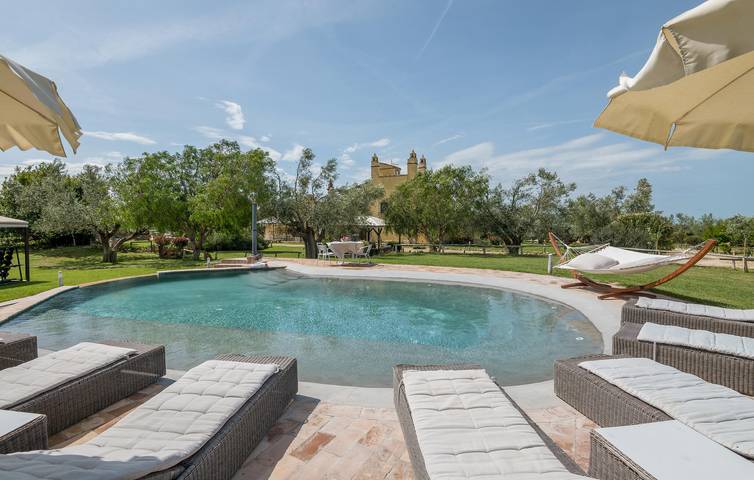 Ferienhaus für 15 Personen, mit Pool und Sauna sowie Whirlpool und Terrasse, mit Haustier in Latium - 3