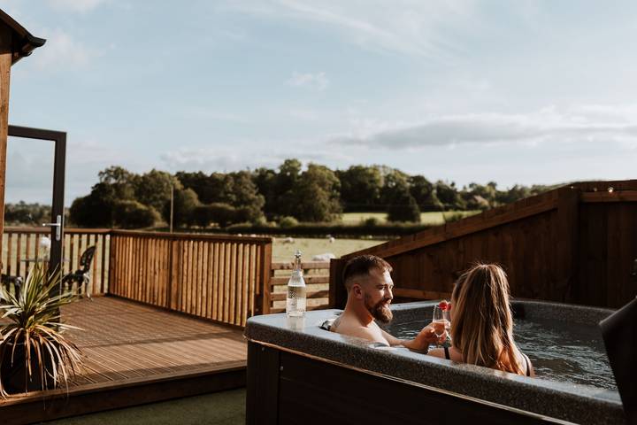 Glamping für 2 Personen, mit Whirlpool in Großbritannien - 3
