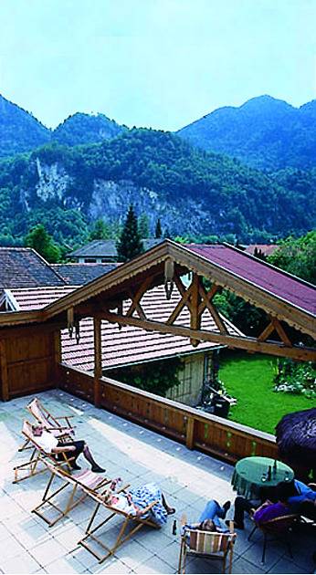 Gasthof Falkenstein Metzgerei Schwaiger - Ferienwohnung Typ C ca. 62 qm bis vier Personen in Flintsbach am Inn, Bayerische Alpen