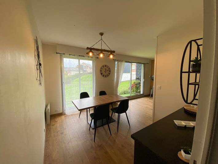 Ganze Wohnung, Appartement 'Le Lodge d’Angèle' mit Balkon und Wlan in Honfleur, Lisieux und Umgebung
