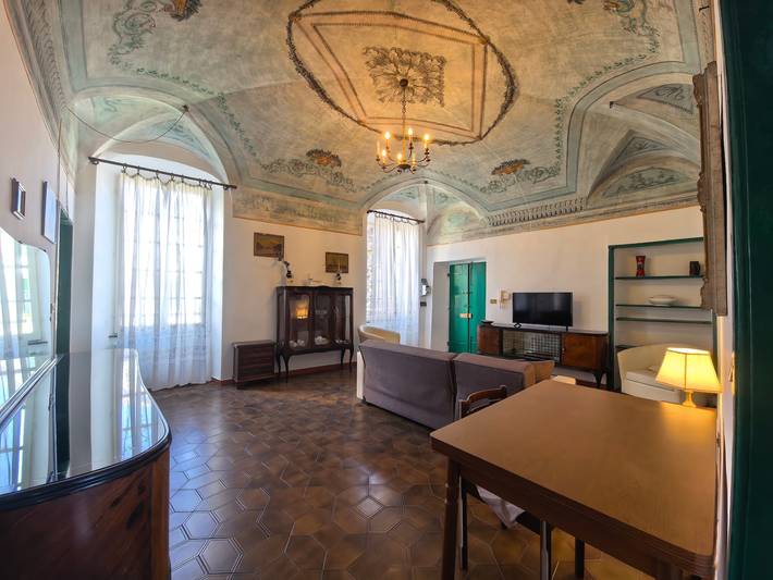 Appartamento intero, Appartamento per vacanze "Borgo Di Rollo Con Vista Panoramica" con vista mare in Bande di Là-Rollo, Andora