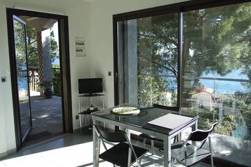 Gîte pour 2 personnes, avec terrasse et jardin à Cerbère