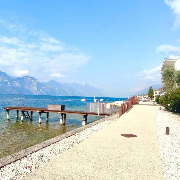 Appartamento vacanze per 3 persone, con panorama e balcone nonché piscina - 1