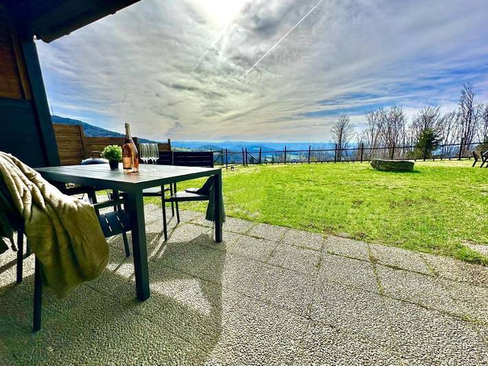 Ferienhaus für 5 Personen, mit Terrasse und Garten sowie Ausblick in Schöfweg