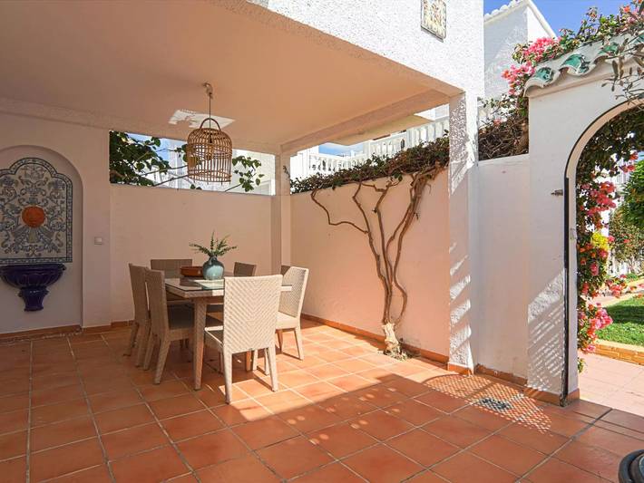 Villa pour 4 personnes, avec terrasse, animaux acceptés à Estepona