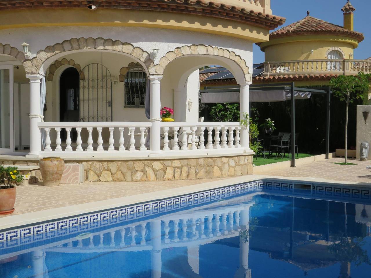Villa mit privatem Pool, Klima - bis 6 Pers. in Mont-roig del Camp, Costa Dorada