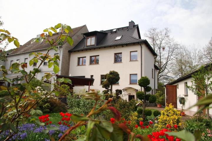 Ferienwohnung für 2 Personen, mit Terrasse und Garten sowie Ausblick in Dessau-Wörlitzer Gartenreich