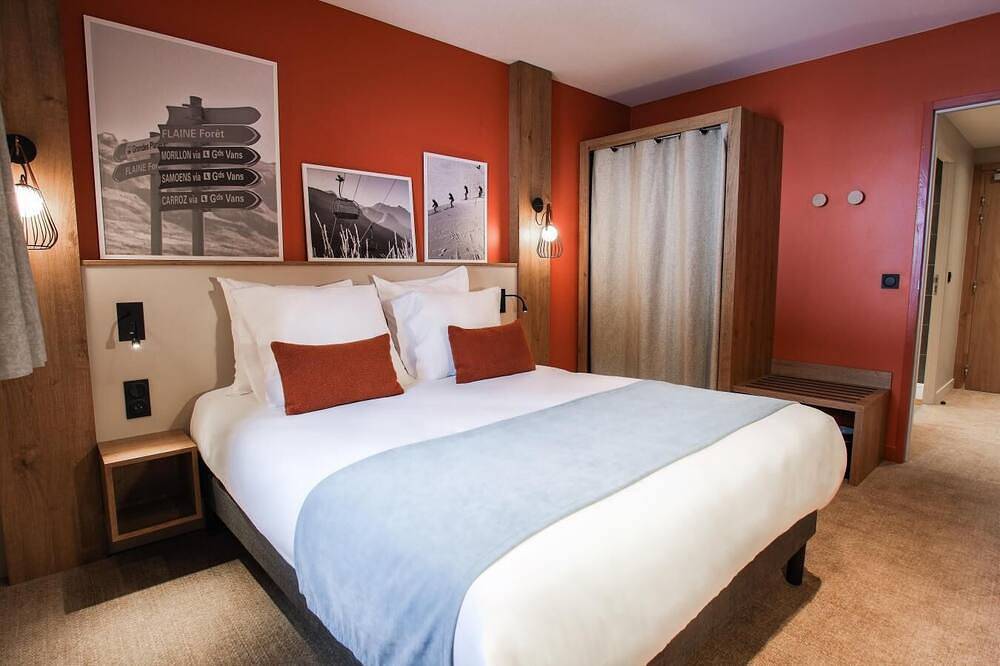Wifi, remise en forme, piscine, sauna, hammam, balcon, télévision, casier à ski, 29-39m², Flaine in Les Carroz, Arâches-la-Frasse