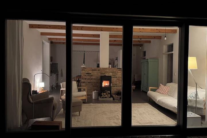 Ferienhaus für 4 Personen, mit Terrasse und Garten sowie Sauna in Friedrichswalde