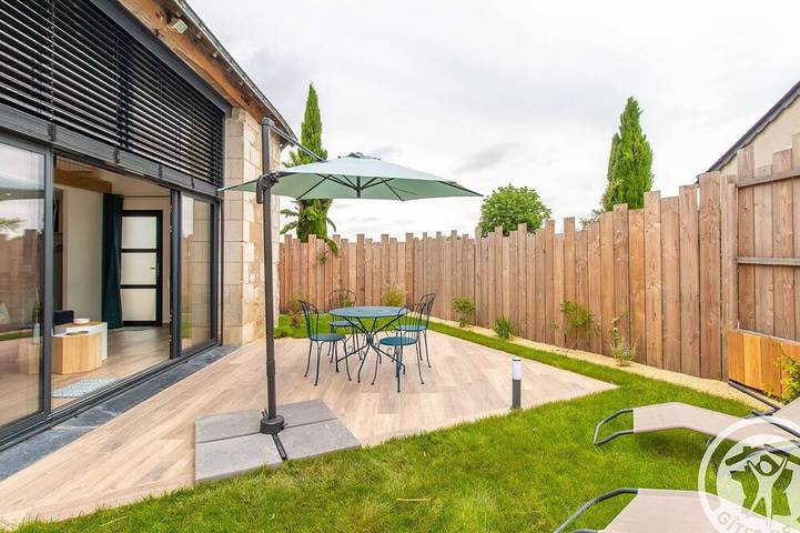 Gîte pour 2 personnes, avec Jardin