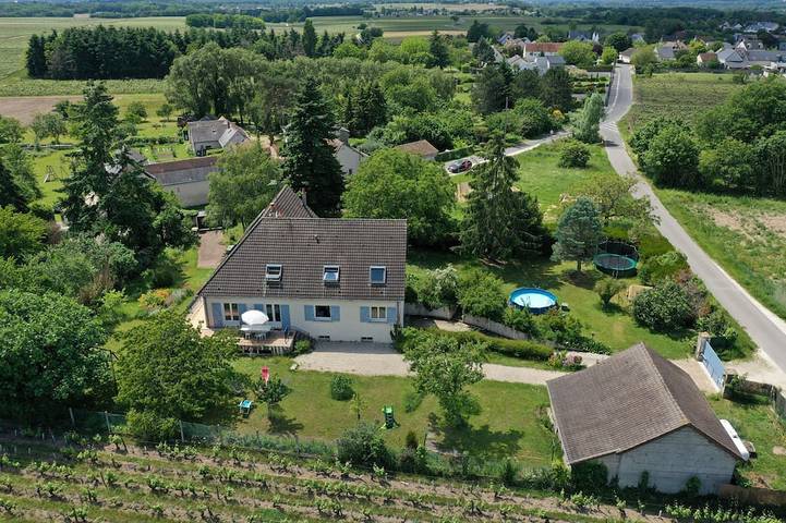 Maison de vacances pour 8 personnes, avec Terrasse et Jardin à Montlouis-sur-Loire