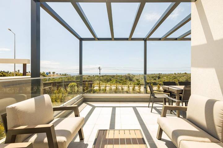 Apartahotel para 5 personas, con piscina y jardín en Algarve