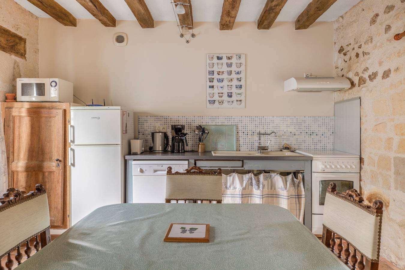 Ferienhaus 'Gîte De Varrains' mit privater Terrasse, Gemeinschaftsgarten und Wlan in Varrains, Loire-Tal