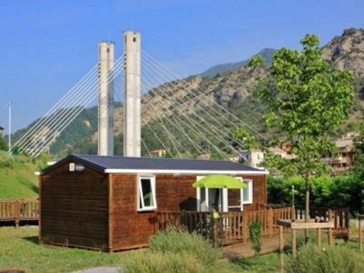 Mobil home pour 4 personnes, avec terrasse - 1