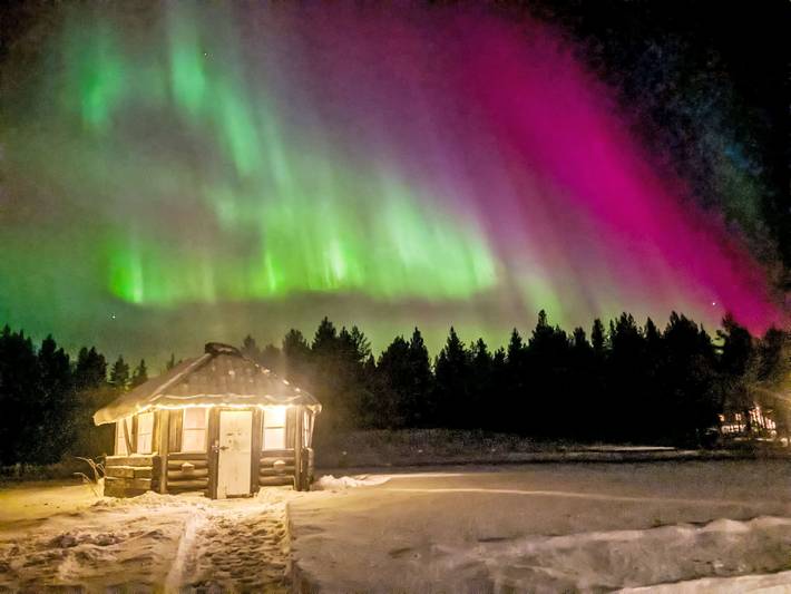 Ganze Wohnung, Aurora Lodge in Lappland (Schweden)