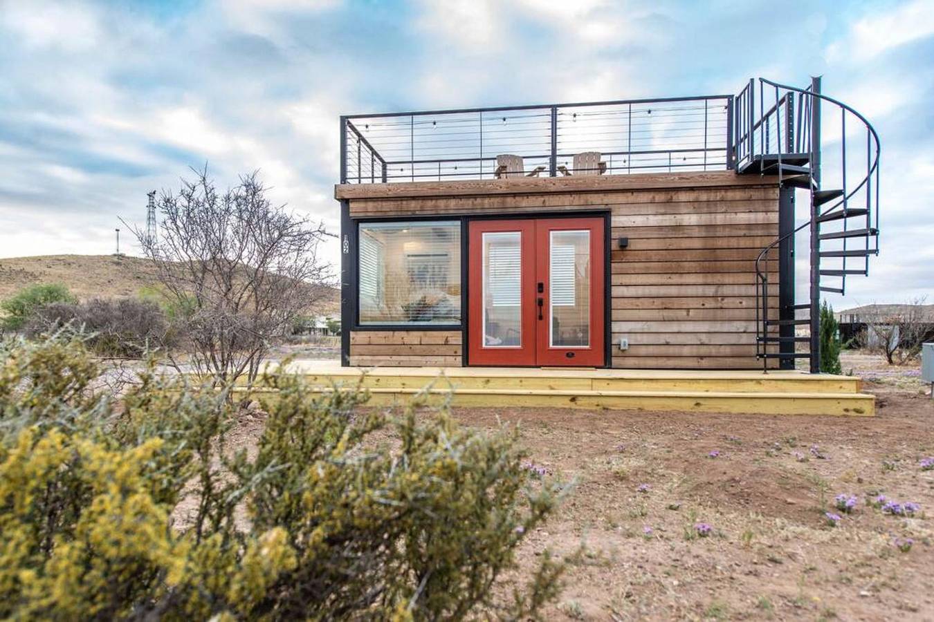 New  The Wild West   Cozy Container Home in Condado de Brewster