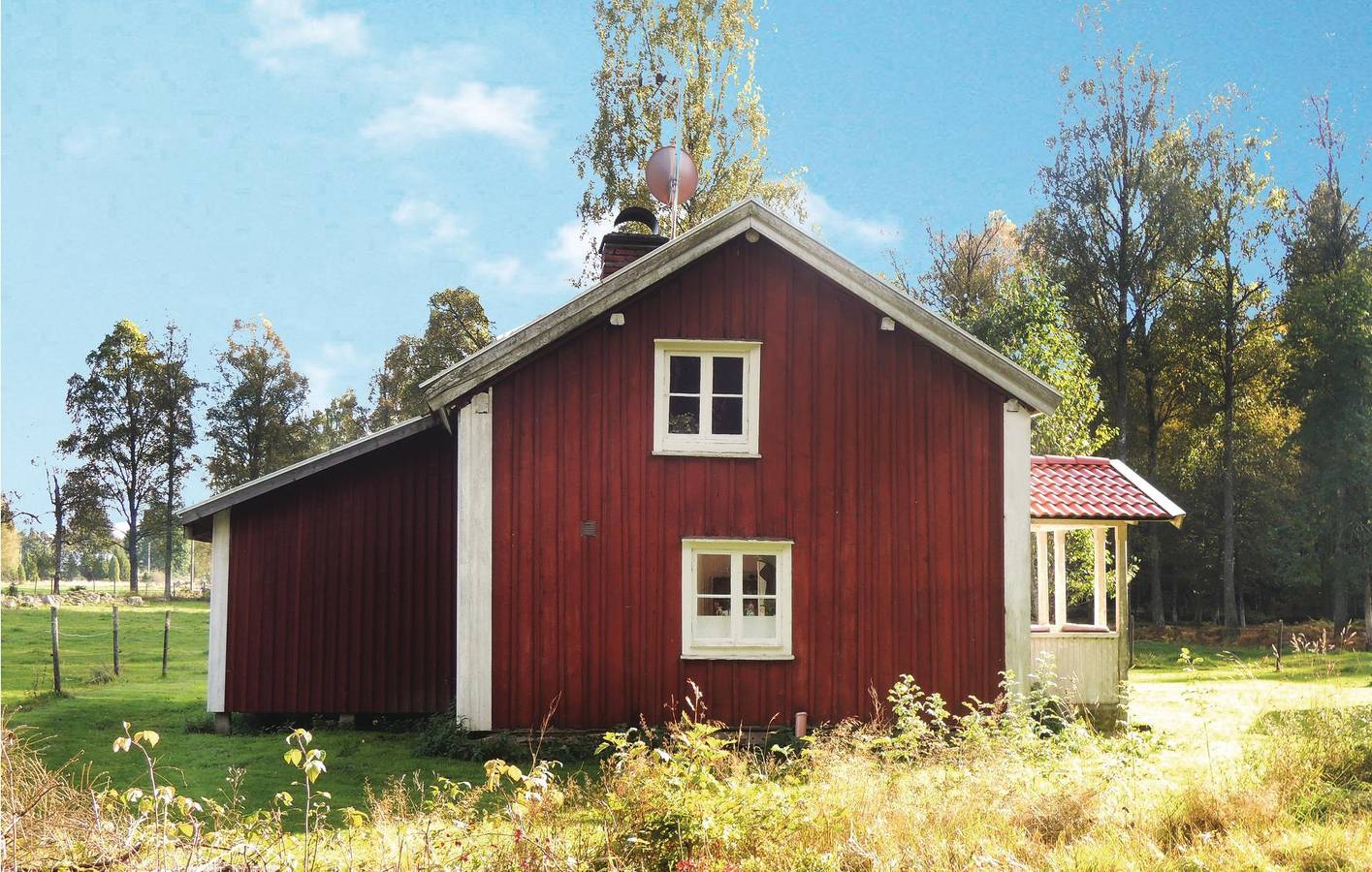 Ferienhaus für 6 Personen mit Terrasse in Kronoberg