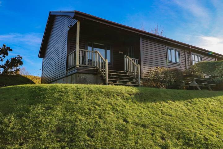 Lodge for 5 people, with garden in Scotland