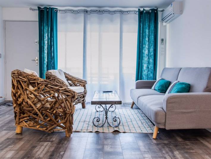 Appartement de vacances pour 4 personnes, avec Balcon et Vue sur le lac