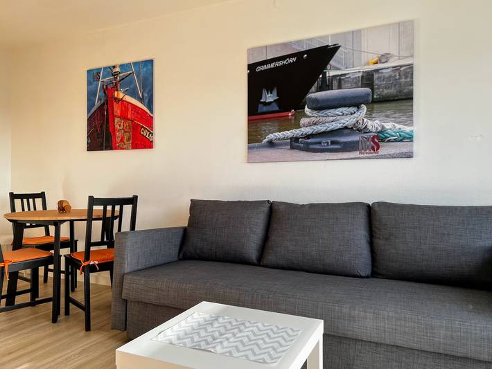 Ferienhaus mit Meerblick für 2 Personen, mit Pool und Sauna sowie Balkon in Cuxhaven - 4