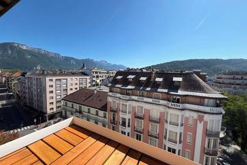 Gîte pour 2 personnes, avec balcon dans Gare d'Annecy