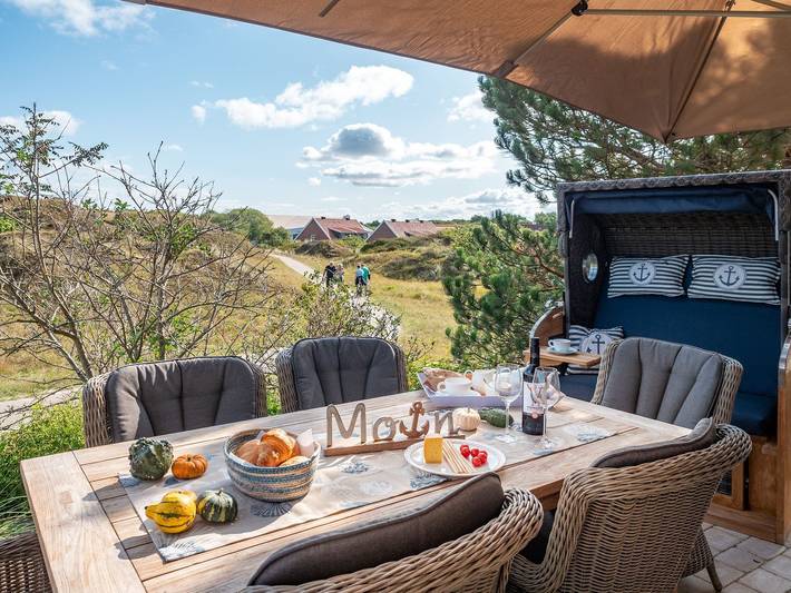 Ferienhaus für 4 Personen, mit Terrasse und Sauna