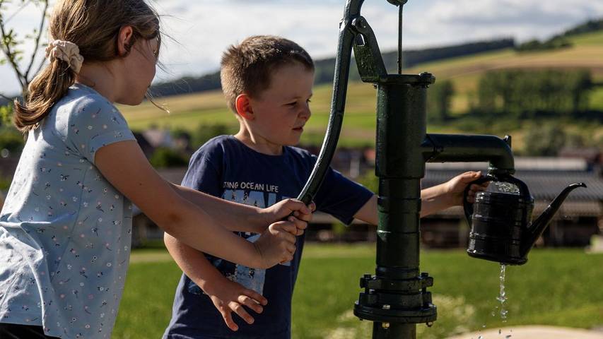 Bauernhof für 5 Personen, mit Garten und Sauna sowie Terrasse in Hegau