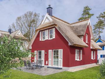 Ferienhaus für 4 Personen, mit Terrasse und Garten sowie Sauna auf Usedom