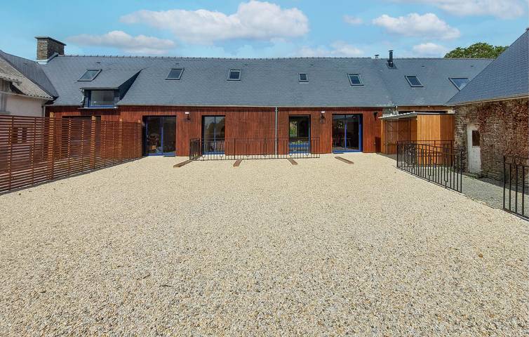 Gemütliche 1-Zimmer-Wohnung mit Garten in der Nähe der Küste und des Stadtzentrums in Huisnes-sur-Mer, Mont-Saint-Michel-Bucht