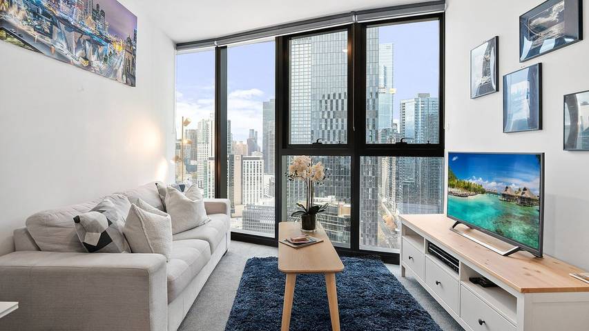 Holiday apartment for 2 people, with sauna and balcony/terrace as well as pool in Melbourne