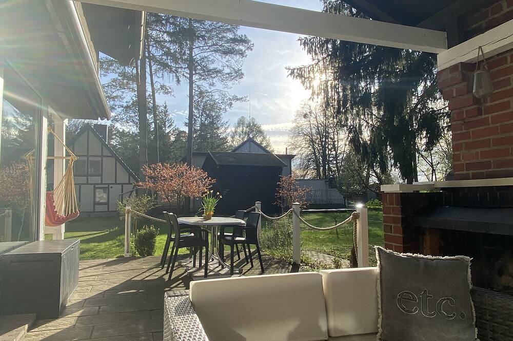 Waldhavel. Ferienhaus \"Waldblick\" auf Wassergrundstück. Urlaub in der Natur. in Oranienburg, Ruppiner Seenland