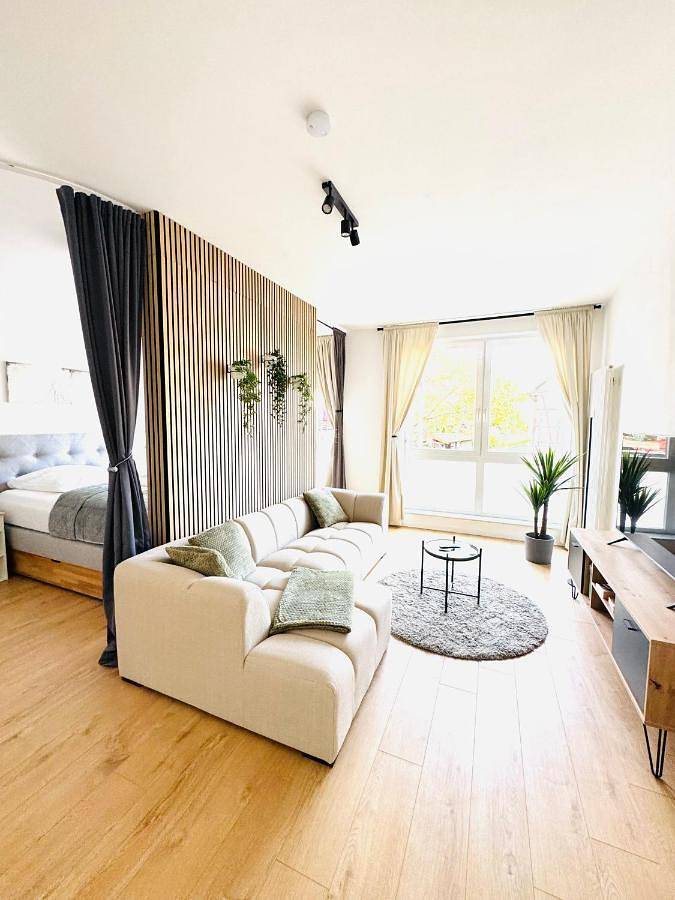 Ferienwohnung für 5 Personen, mit Sauna und Ausblick in Bensheim