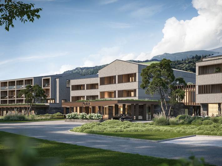 Hotel für 2 Personen, mit Garten und Whirlpool sowie Terrasse im Drei Zinnen