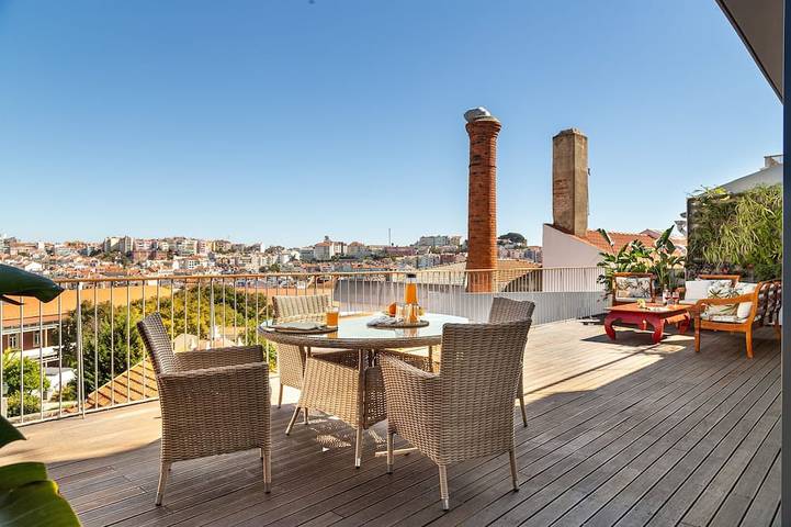 Glamping para 4 pessoas, com terraço em Lisboa